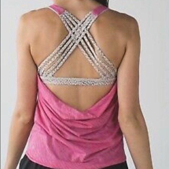 LULULEMON Free to be Wild Open Back Cheetah Top - Picture 9 of 9